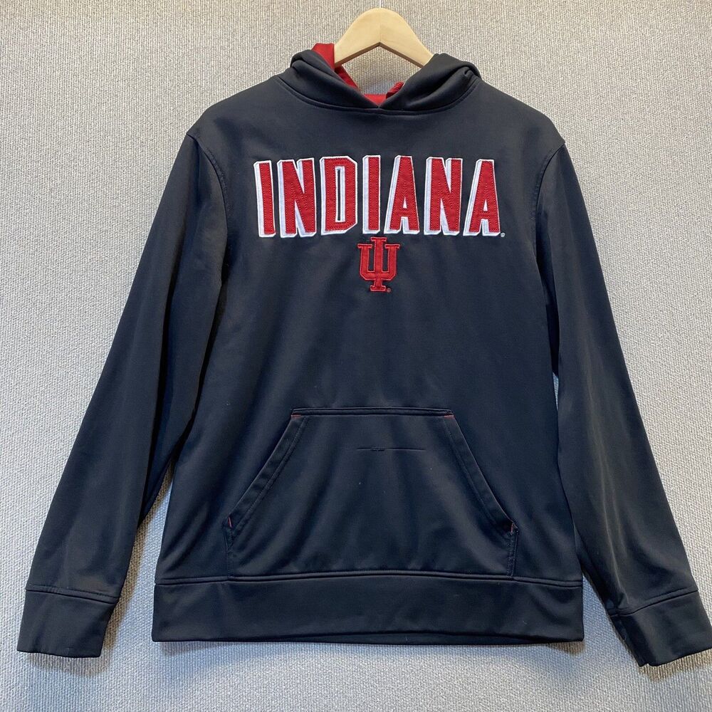 Indiana Hoosiers Hoodie Men's Small Pullover Hooded Sweatshirt